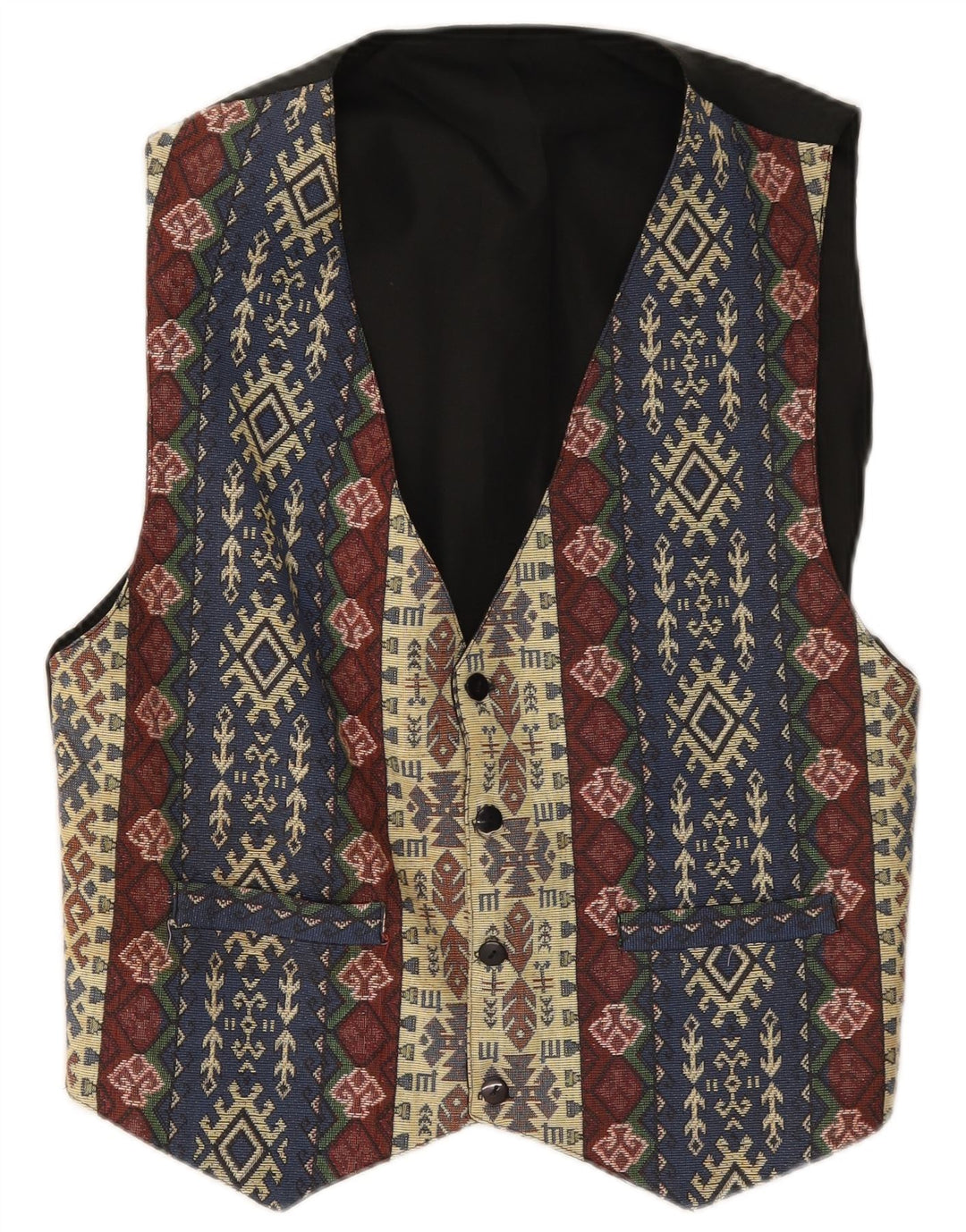 gilet homme vintage XS multicolore Fair Isle