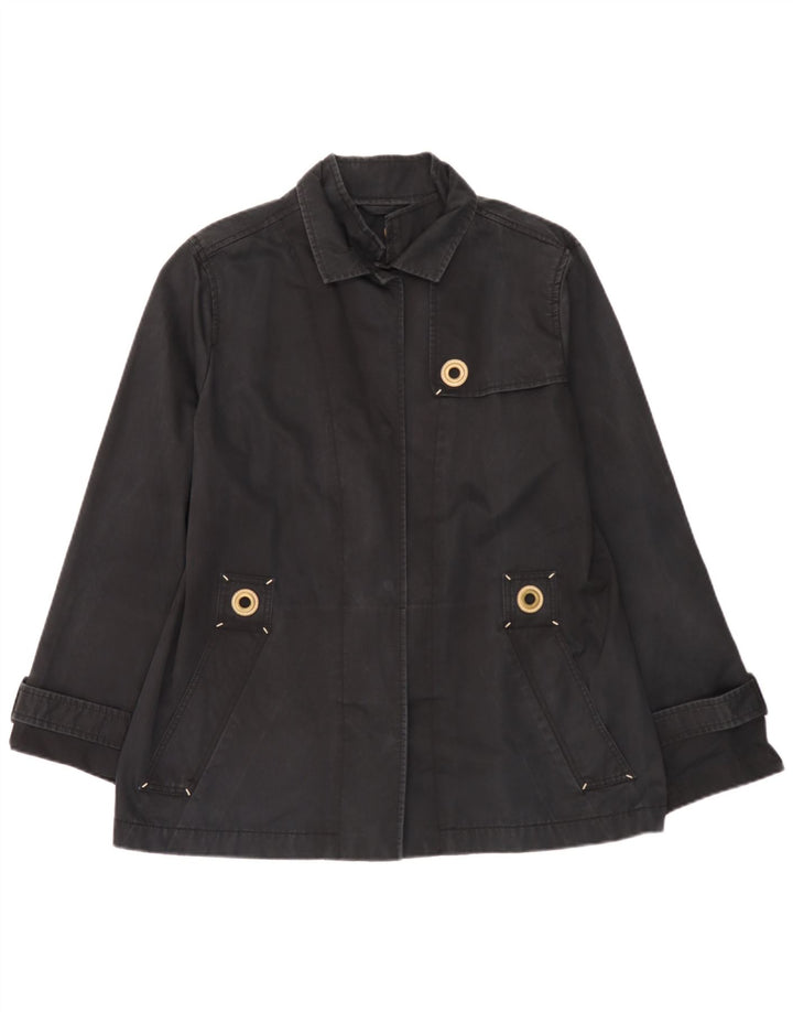 Fay Veste utilitaire pour femme UK 22 2XL Coton noir
