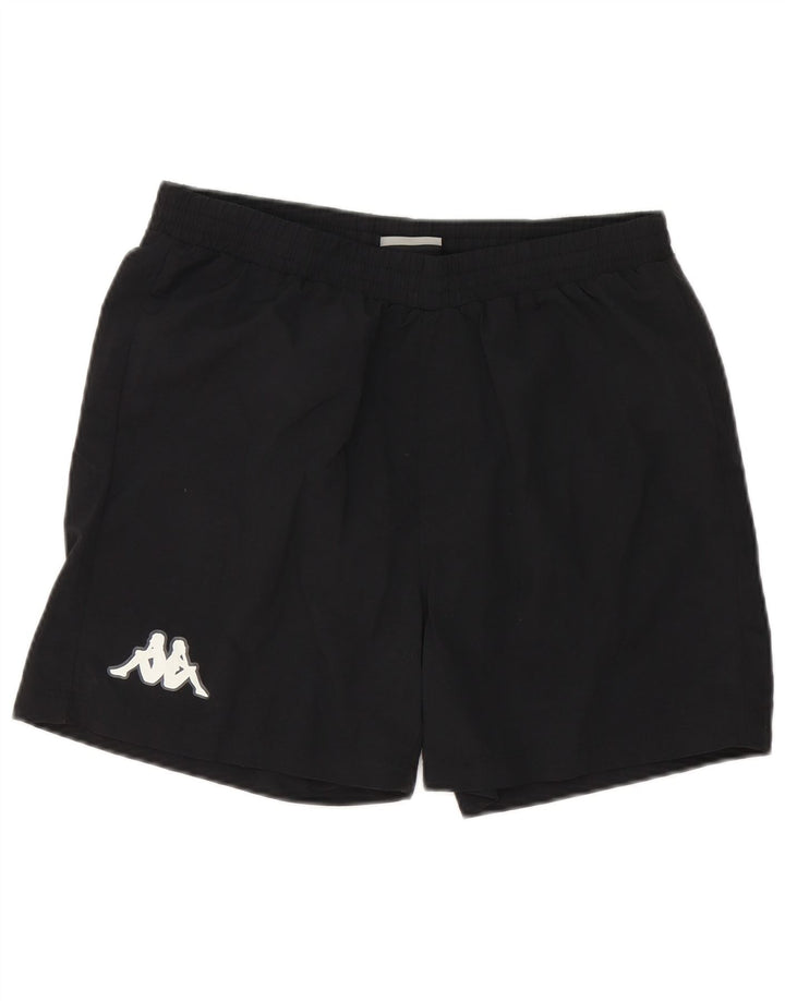 KAPPA Short de Bain Homme Noir Moyen Polyester