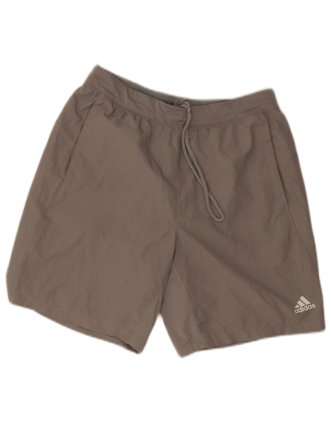 Adidas Short de Sport Aeroready Homme Gris Moyen