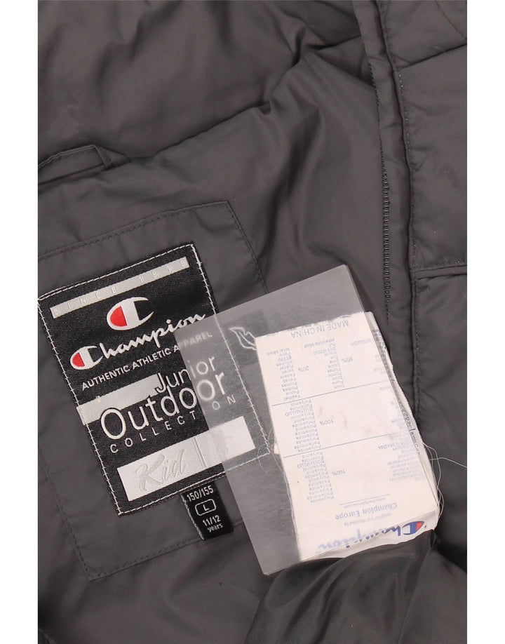 Champion Veste matelassée garçon 11-12 ans Large Gris Polyamide