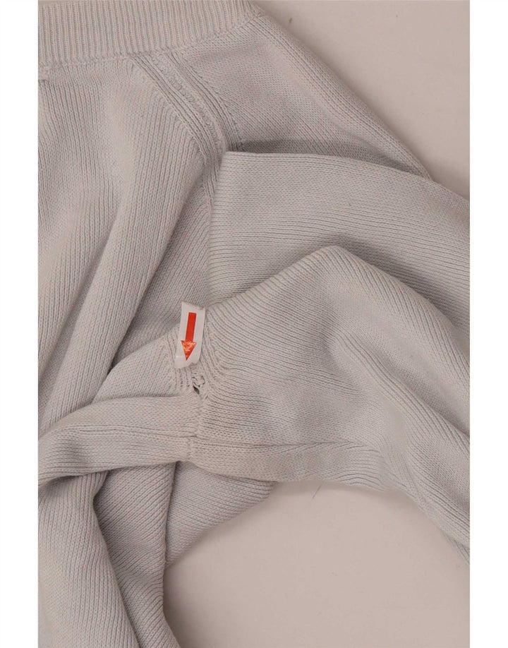 Zara Pull ras du cou pour homme, grand gris