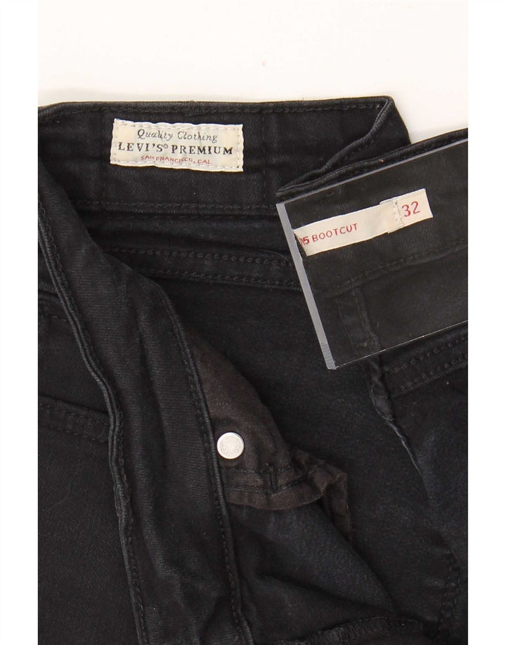 Levi's Jean 715 Bootcut Femme Noir W32 L30 Coton