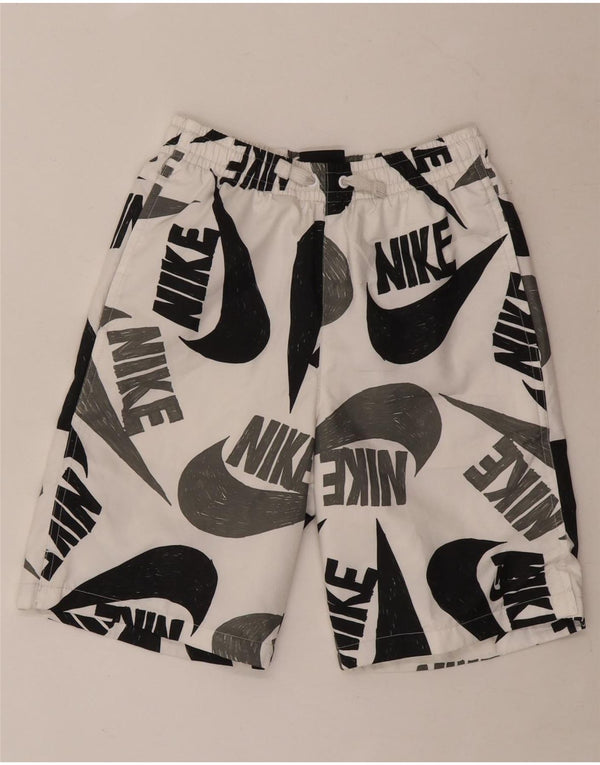 Nike Garçons Graphic Sport Short 12-13 ans Grand Blanc Polyester