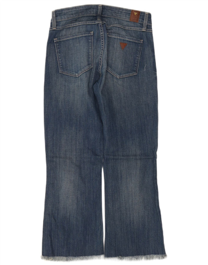 Guess Jean Court Femme W28 L24 Bleu Coton