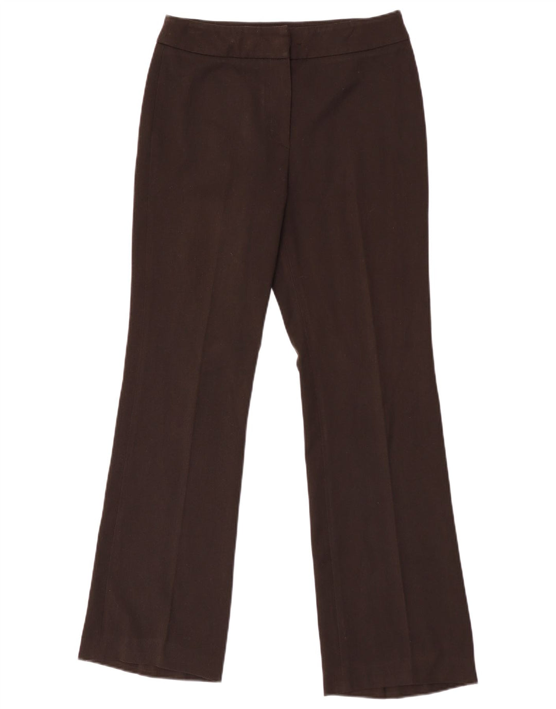 Max Mara Pantalon de costume bootcut week-end pour femme UK 8 Small W27 L30 Marron