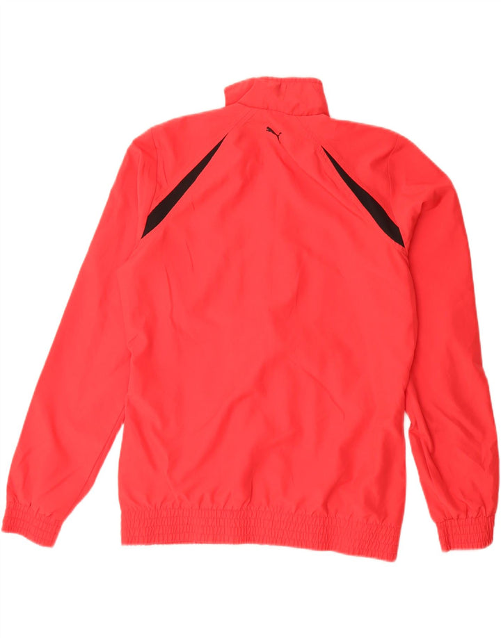 Puma Veste de Survêtement Graphique Garçon 15-16 ans Rouge Colorblock