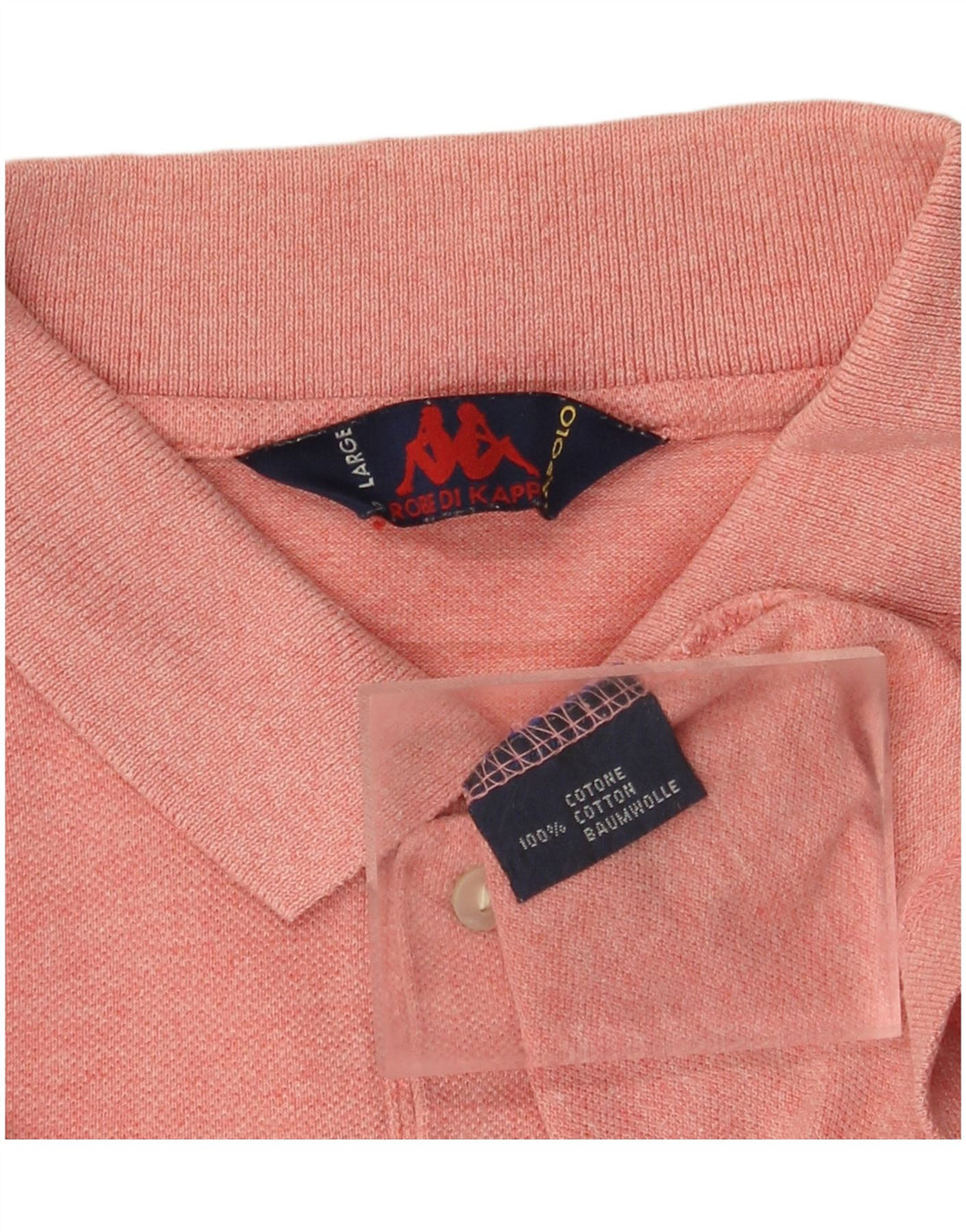Kappa Polo Homme Grand Rose Coton