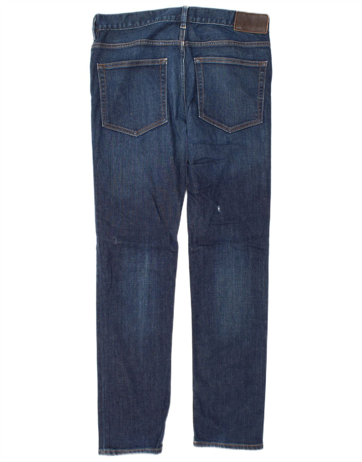 French Connection Jean Slim Homme W30 L33 Bleu Marine Coton