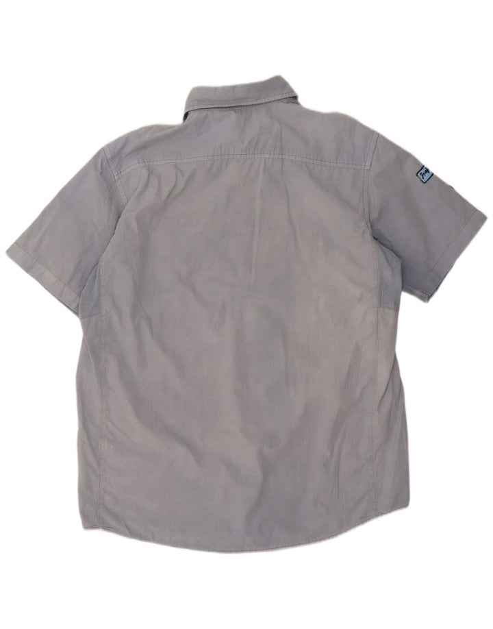 Murphy & Nye Chemise graphique à manches courtes pour hommes, grand coton bleu