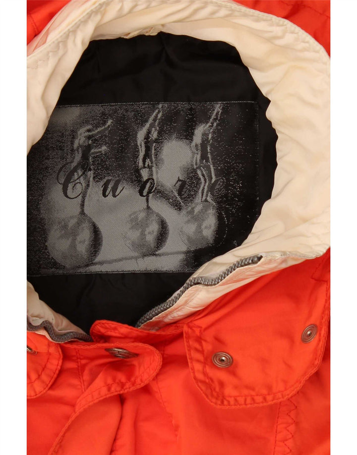 Cuore Veste coupe-vent à capuche pour femme UK 20 2XL Orange