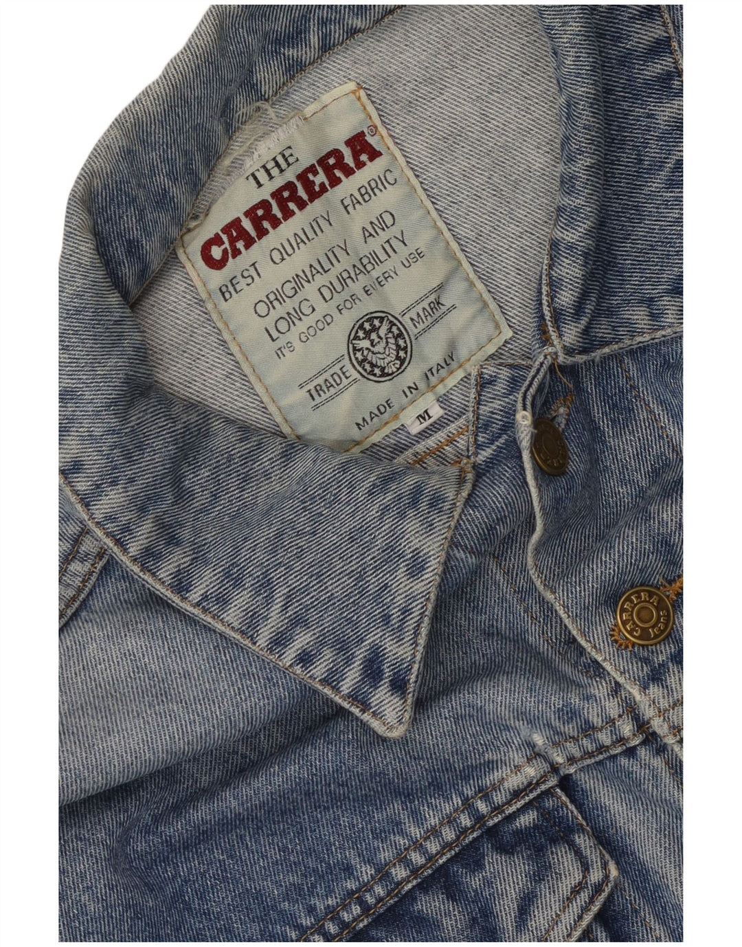 Carrera Veste en jean pour homme UK 38 Bleu moyen