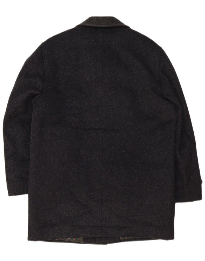 Steinbock Manteau coupe ample pour homme EU 44 XS Laine noire