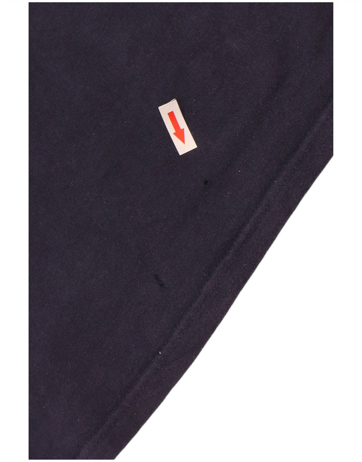 WEIRD FISH T-Shirt graphique homme haut 3XL bleu marine coton