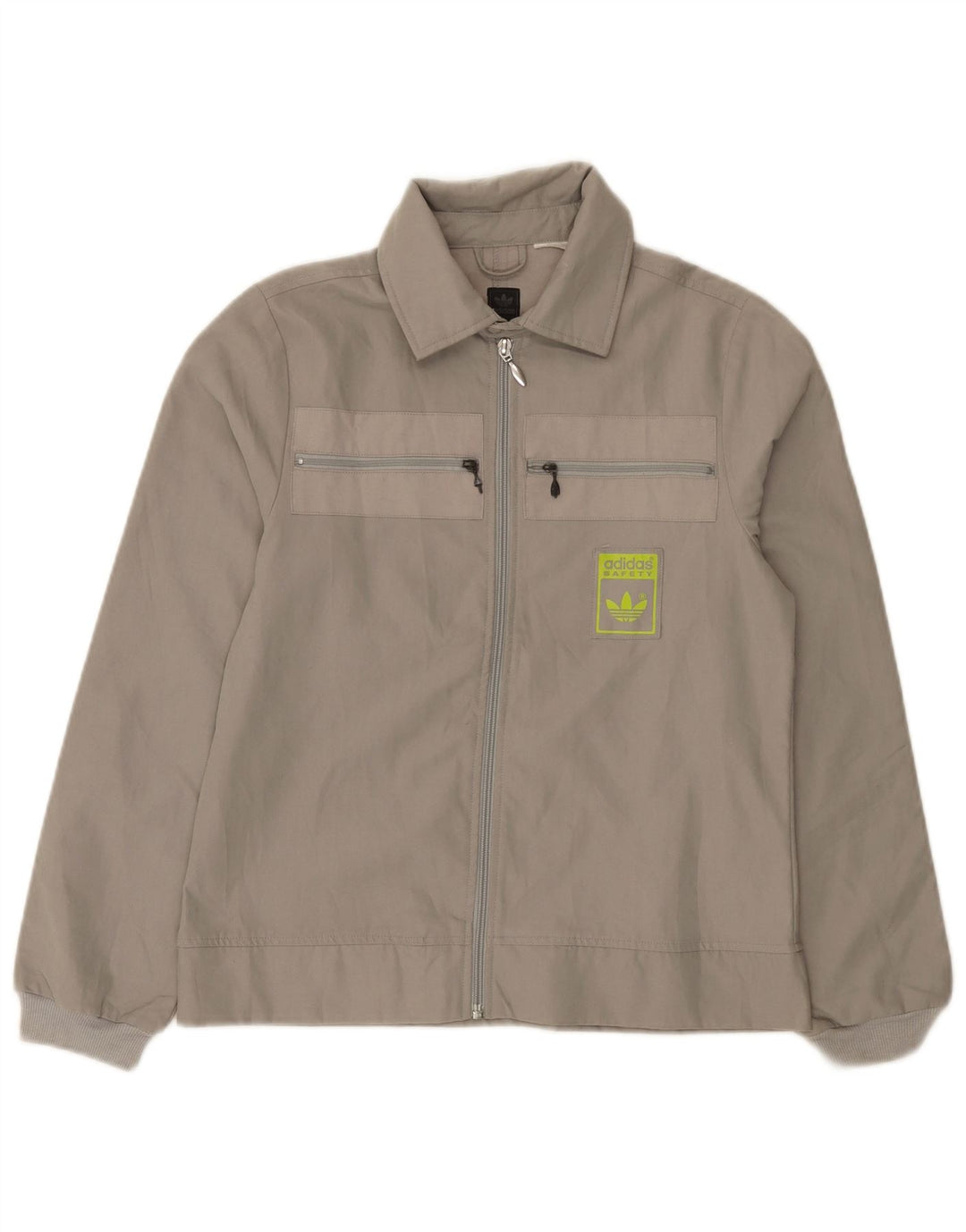 Adidas Veste Bomber Femme EU 38 Coton Gris Moyen
