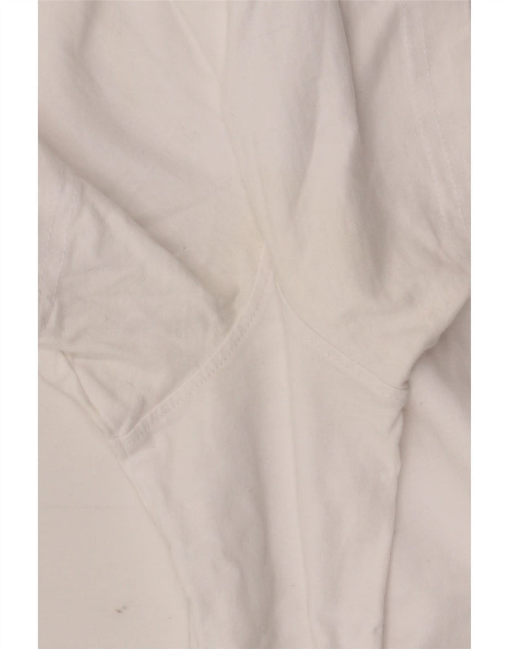 Crew Clothing T-Shirt Homme Grand Blanc Coton