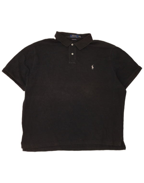 Polo Ralph Lauren Polo ajusté personnalisé pour homme 2XL Noir