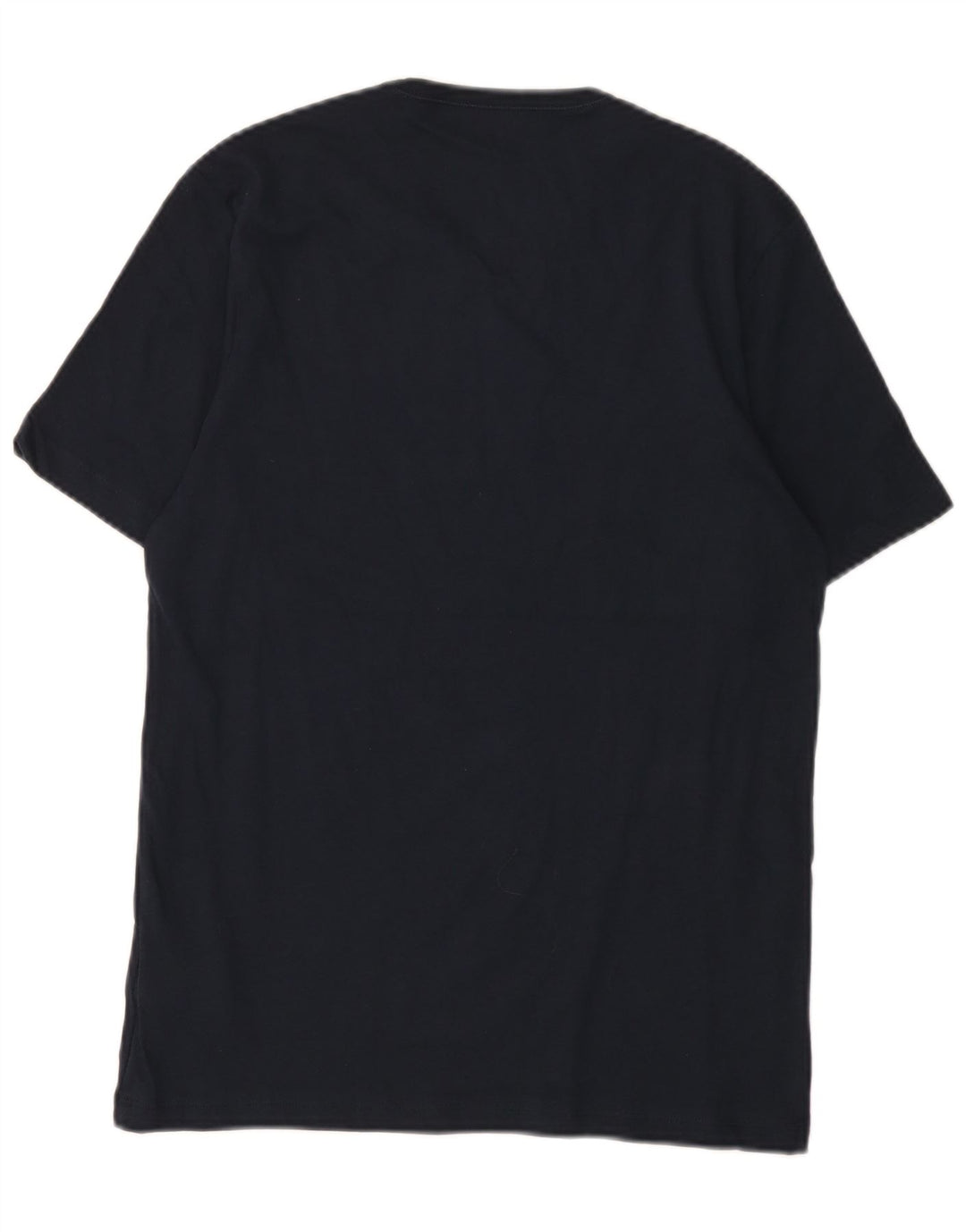 Hugo Boss Homme T-Shirt Top Bleu Marine Moyen Coton