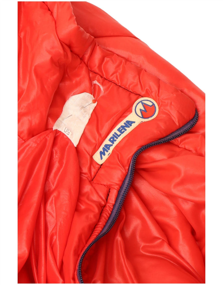 MARILENA Veste Rembourrée Homme IT 50 Large Bleu Marine Colourblock Polyamide