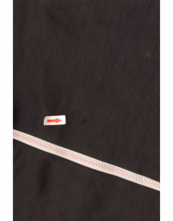 Adidas Pull à capuche zippé pour femme UK 16 Grand Noir Polyester