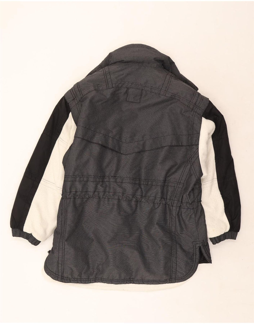 C&A Veste de ski coupe ample Rodeo pour femme UK 14 Gris moyen Nylon colour block