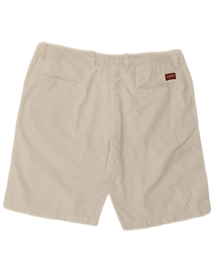 Carrera Short Chino Homme IT 54 2XL W38 Blanc Coton