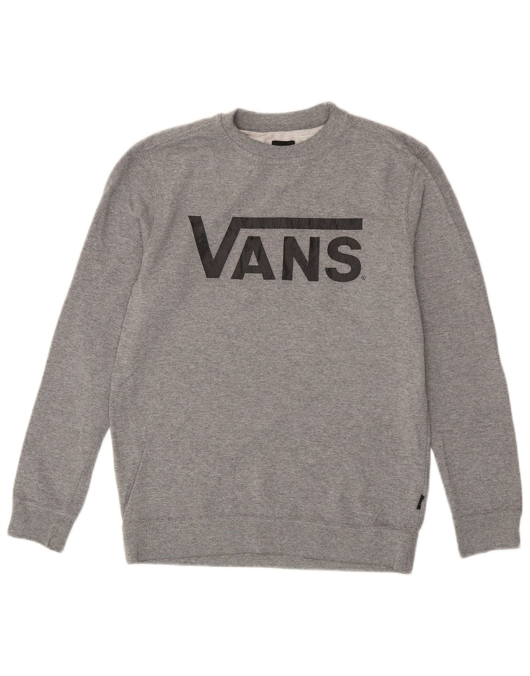 VANS Sweat-shirt graphique pour femme UK 14 Large Gris
