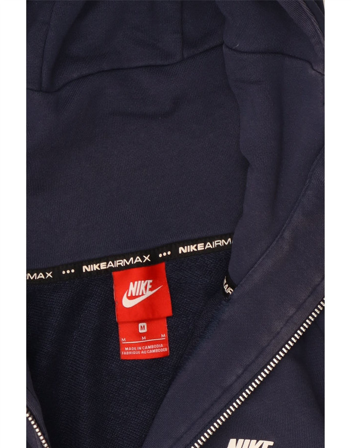 Sweat à capuche zippé graphique Nike Homme Bleu marine moyen