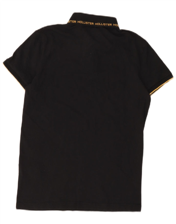 Hollister Polo Homme Petit Noir Coton