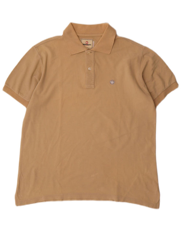 Murphy & Nye Polo coupe classique pour homme en coton beige Large