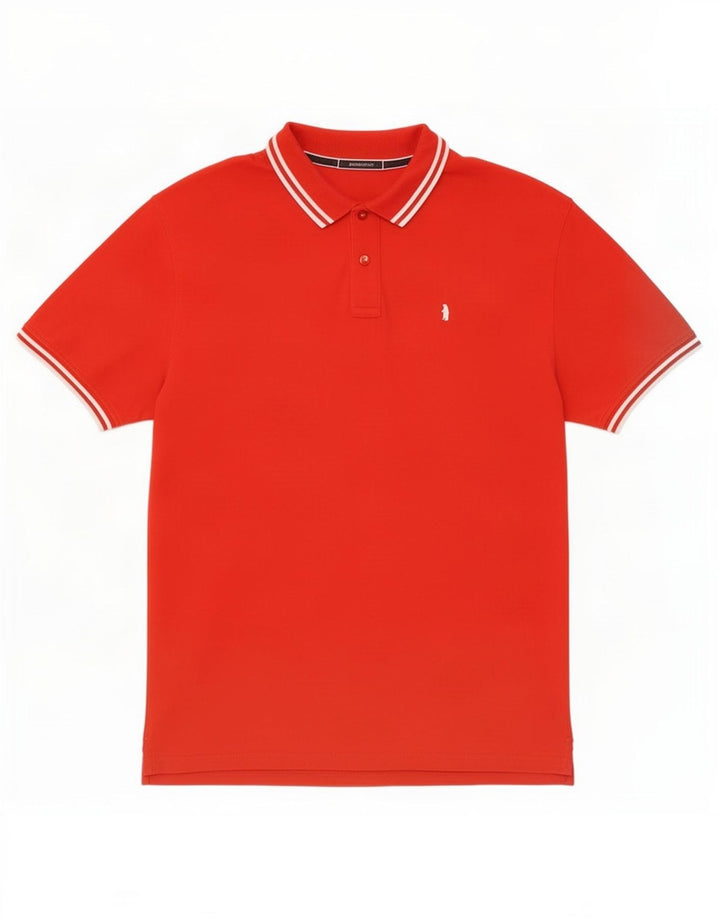 Refrigue Polo Homme XL Rouge Coton