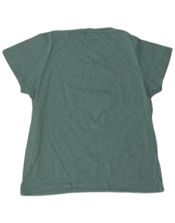 Mountain Warehouse T-shirt graphique pour femme UK 16 Large Vert