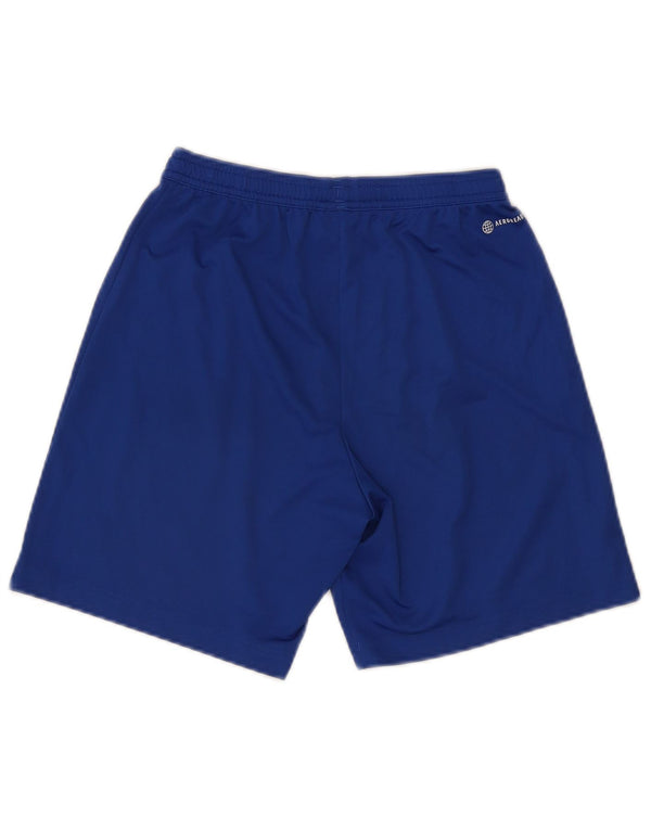 Adidas Short de sport Aeroready pour hommes, petit, bleu, polyester