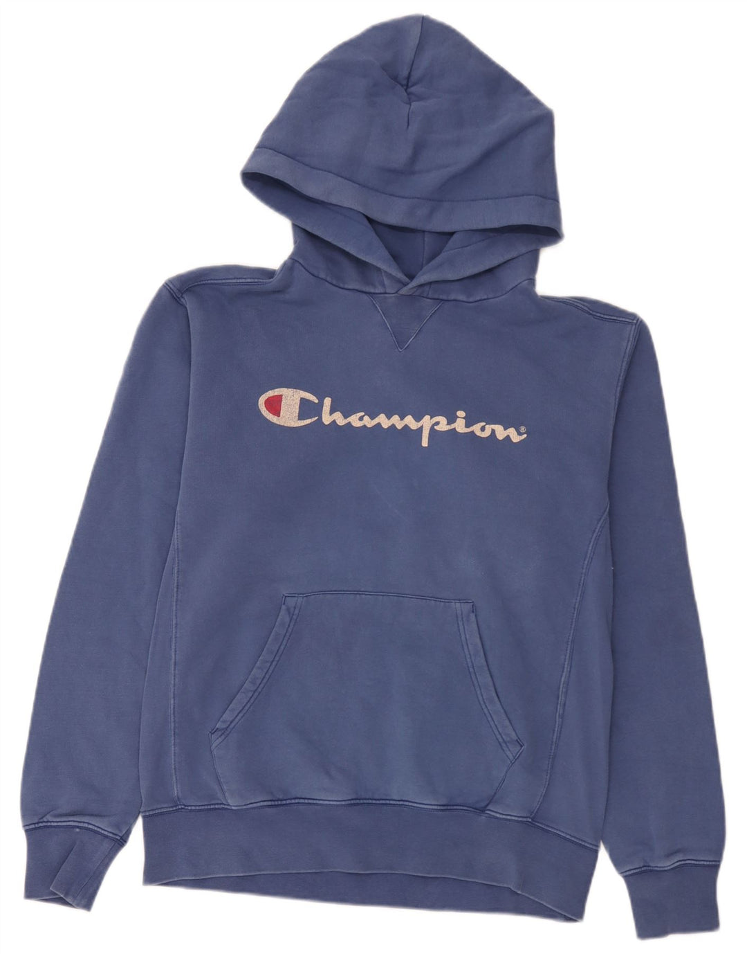 Champion Pull à capuche graphique pour homme, grand bleu