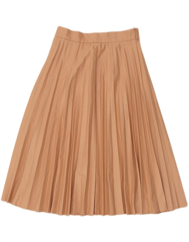 Jupe Plissée Femme Zara XS W24 Beige