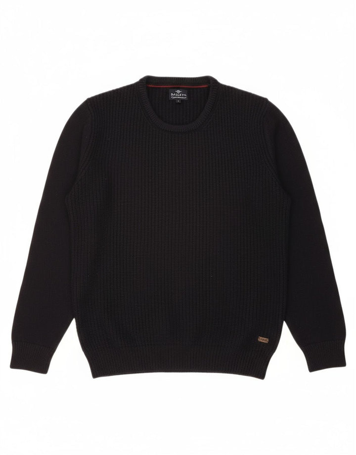 BAILEYS Womens Crew Neck Jumper Sweater UK 16 Large Navy Blue Wool