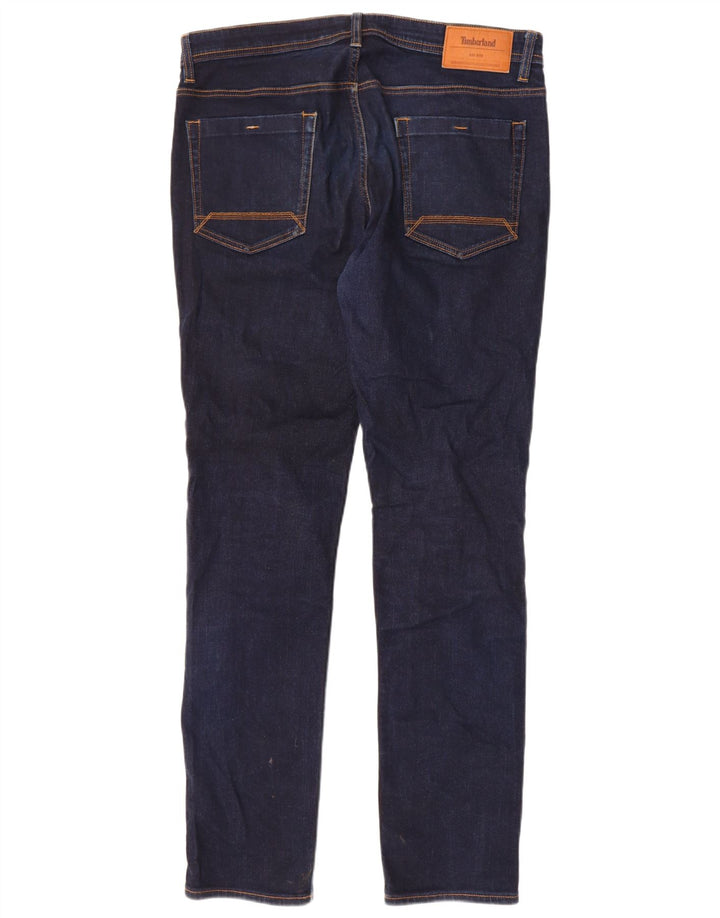 Timberland Jean Slim Homme W34 L34 Bleu Marine Coton
