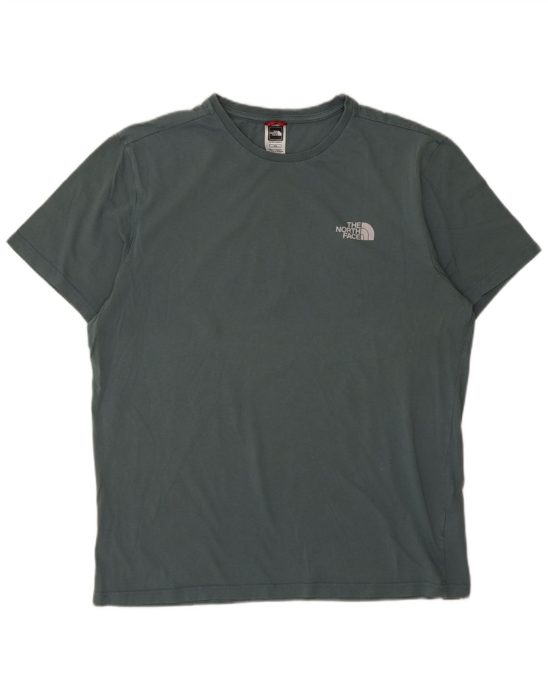 THE NORTH FACE T-Shirt Homme Haut Large Vert Coton