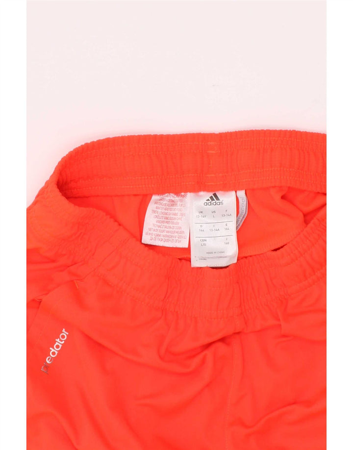 Adidas Garçon Climacool Sport Short 13-14 ans Orange Polyester