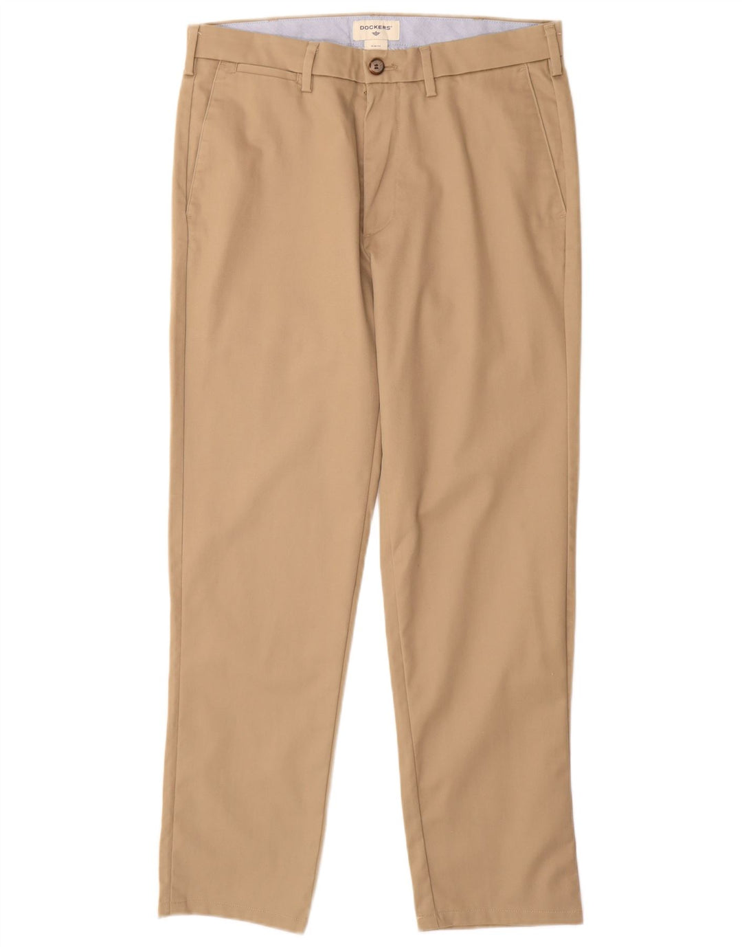 DOCKERS Pantalon Chino Slim Fit Homme W32 L30 Coton Beige