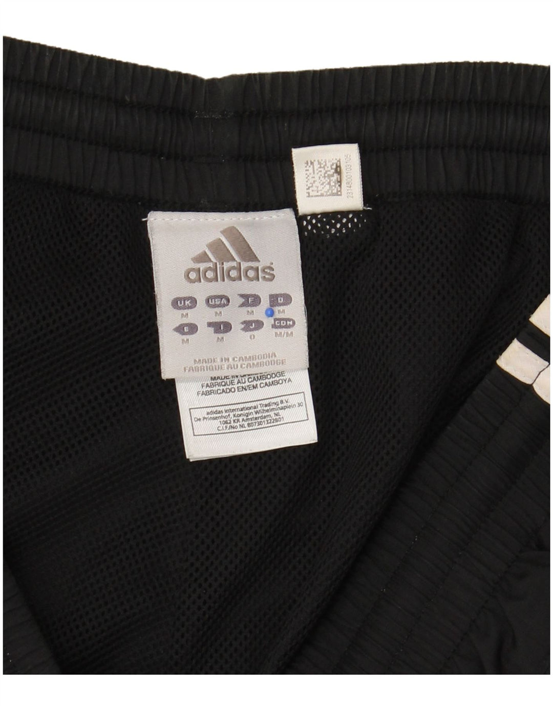 ADIDAS Bermuda Sport Homme Noir Moyen Polyester