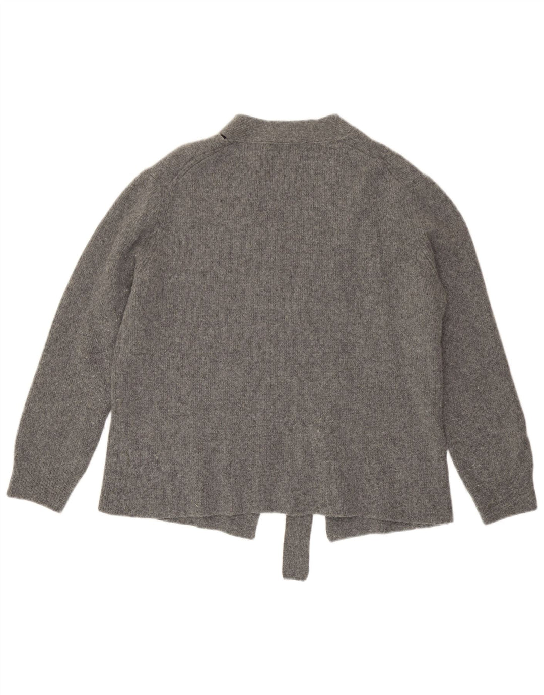 Zara Cardigan surdimensionné pour femme UK 10 Petite laine grise