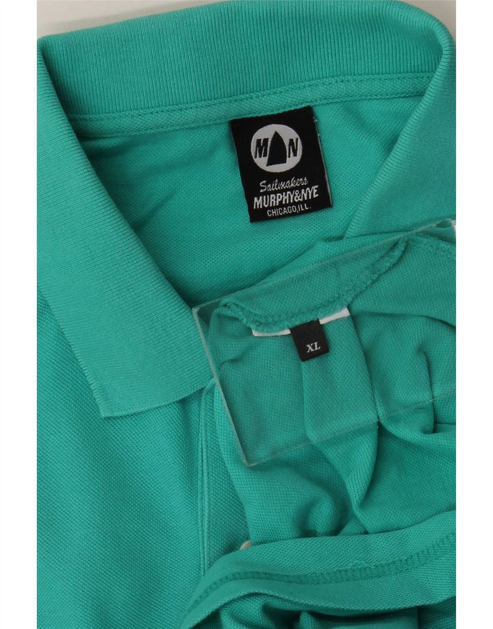 Murphy & Nye Polo Sailmakers Homme Turquoise