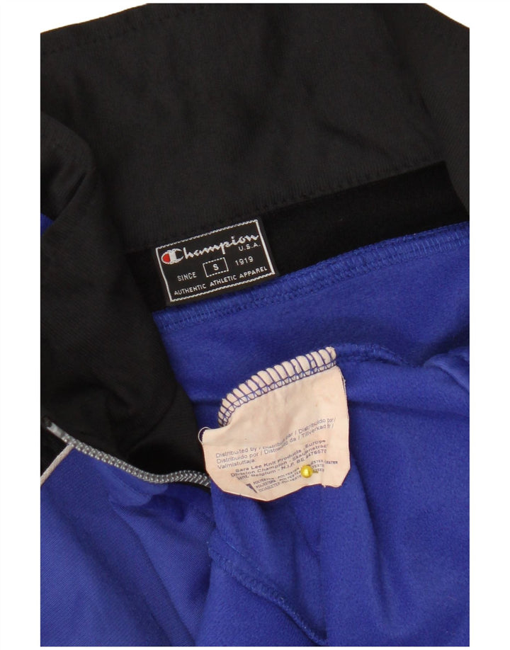 Champion Veste de survêtement graphique pour homme Petit bleu Polyester color block