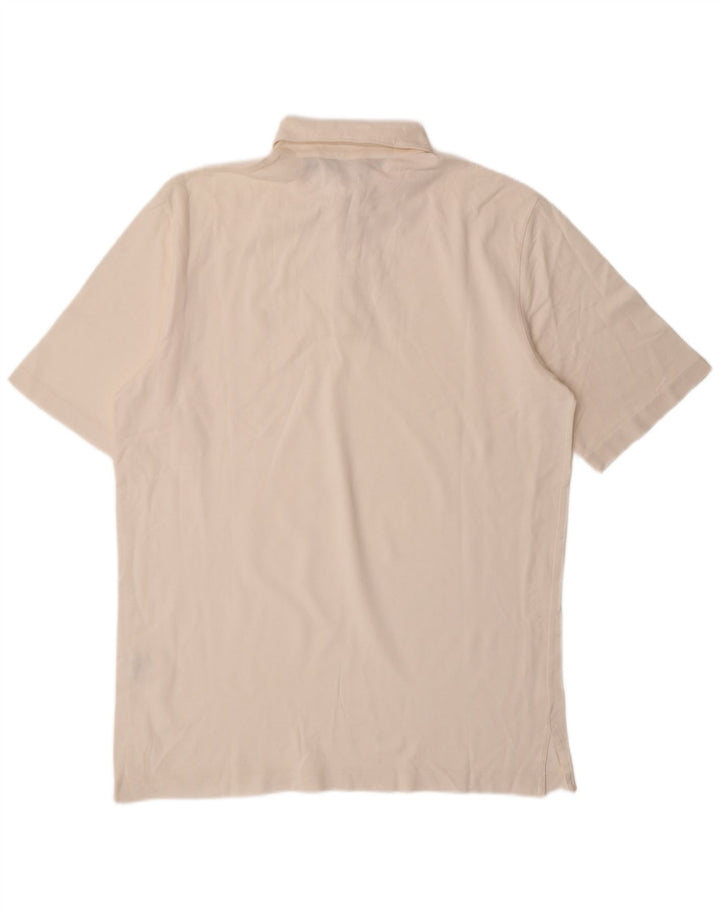 RALPH LAUREN Polo Homme Blanc Moyen Coton