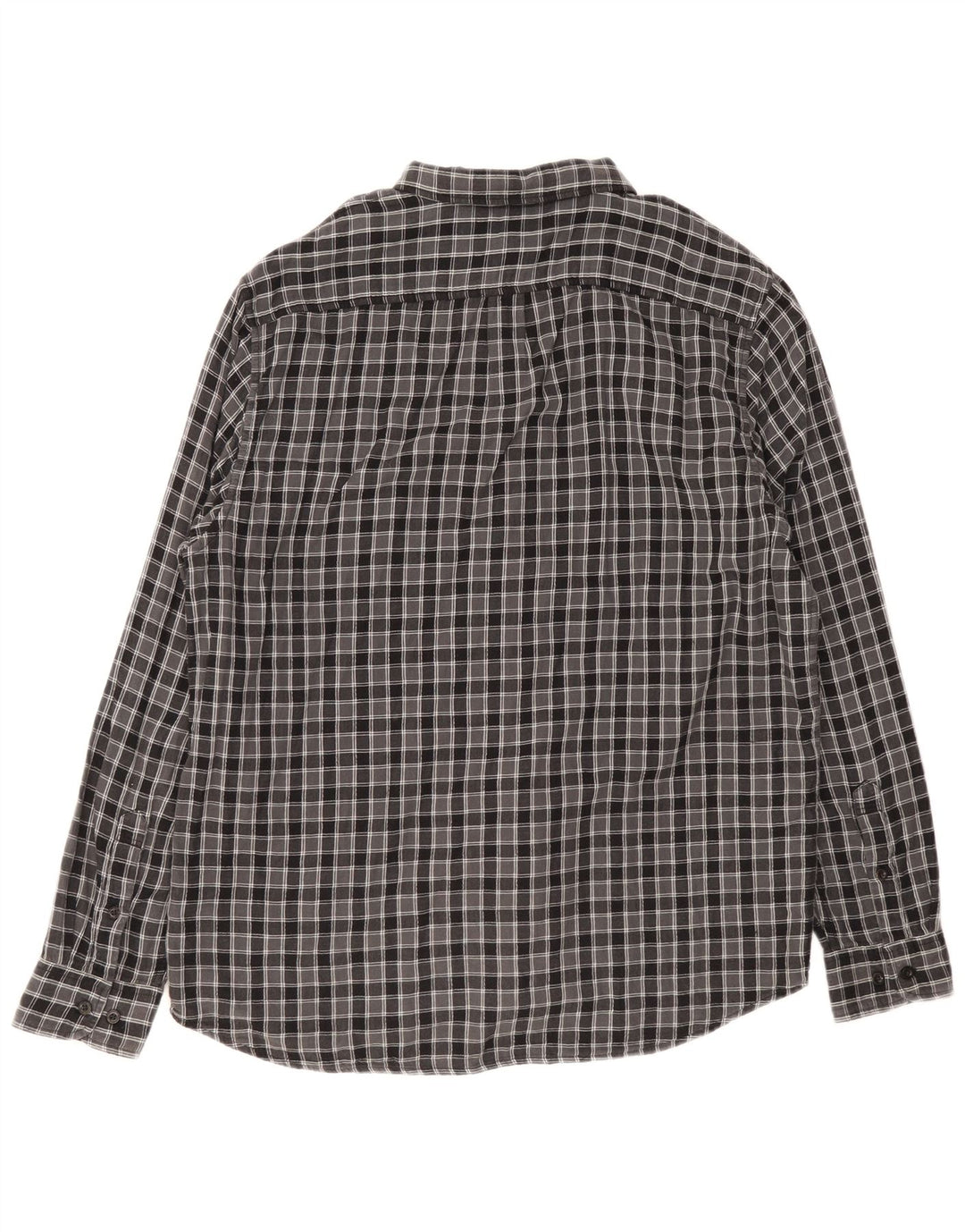 Lee Chemise en flanelle pour homme Lumberjack coupe régulière 2XL en coton à carreaux gris