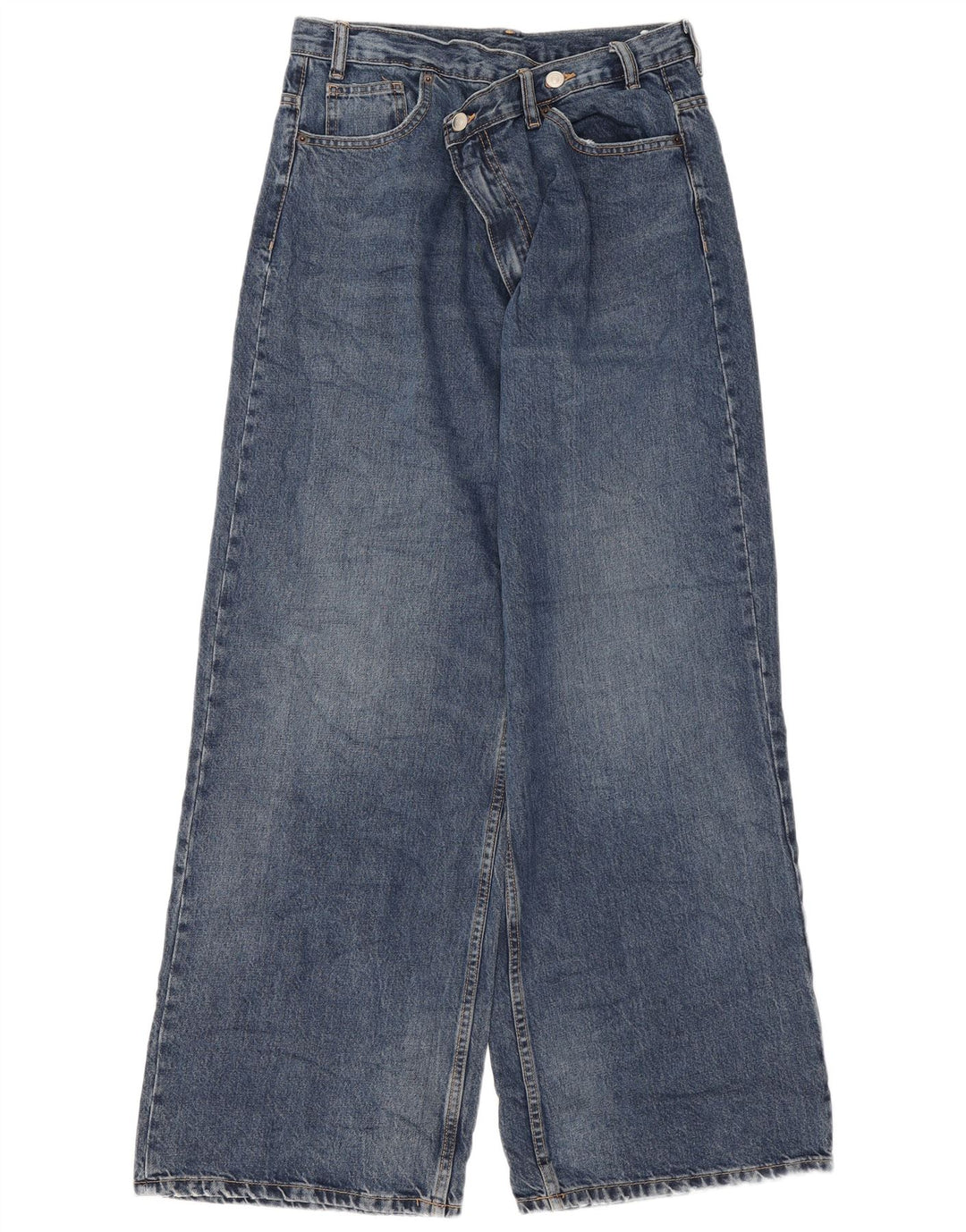 Zara Jean large pour femme EU 38 Small W28 L31 Bleu