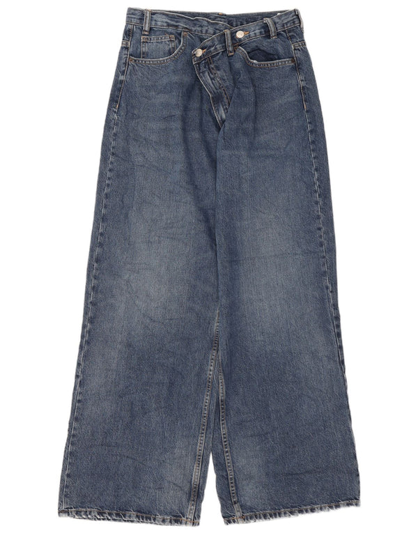 Zara Jean large pour femme EU 38 Small W28 L31 Bleu