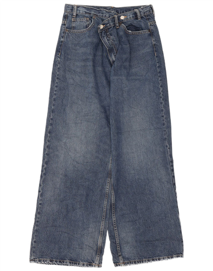 Zara Jean large pour femme EU 38 Small W28 L31 Bleu