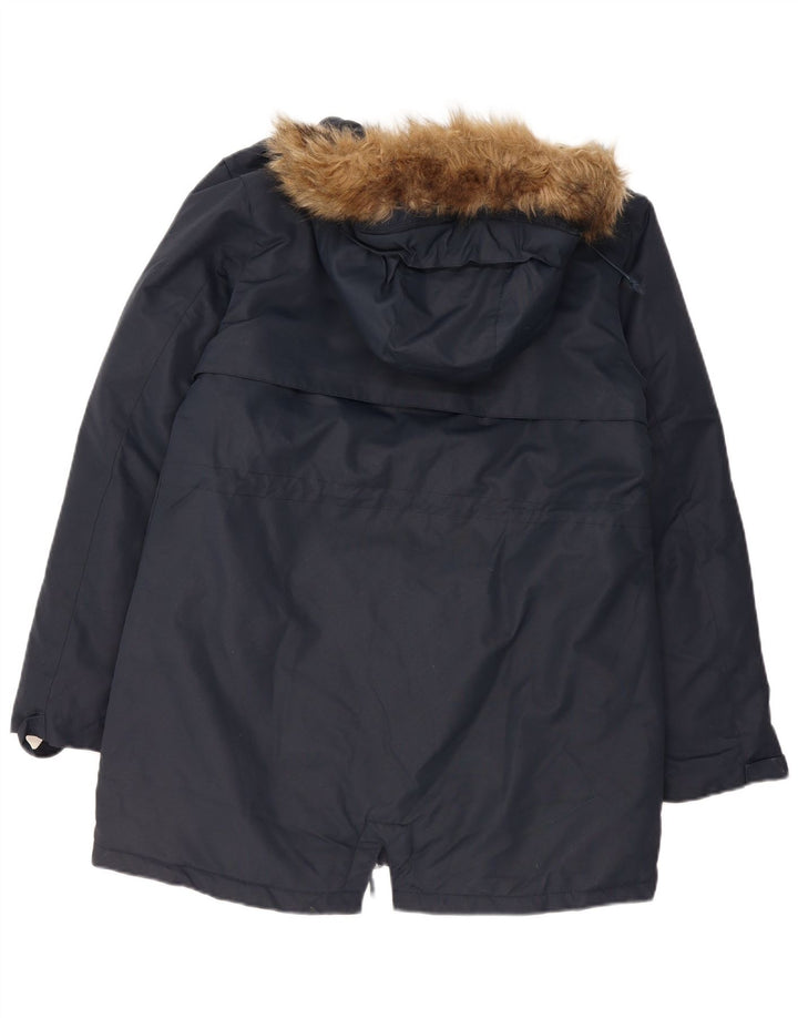 MOUNTAIN WAREHOUSE Parka à capuche pour femme UK 14 Large Bleu marine